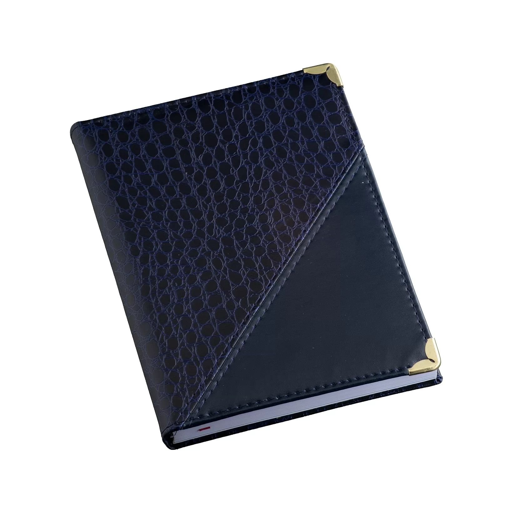 Agenda Croco Diagonal Azul