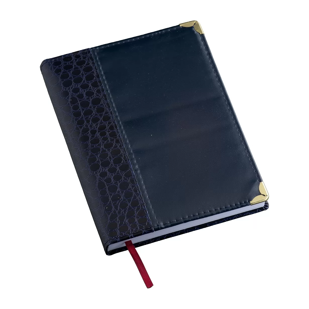 Agenda Croco Reta Azul