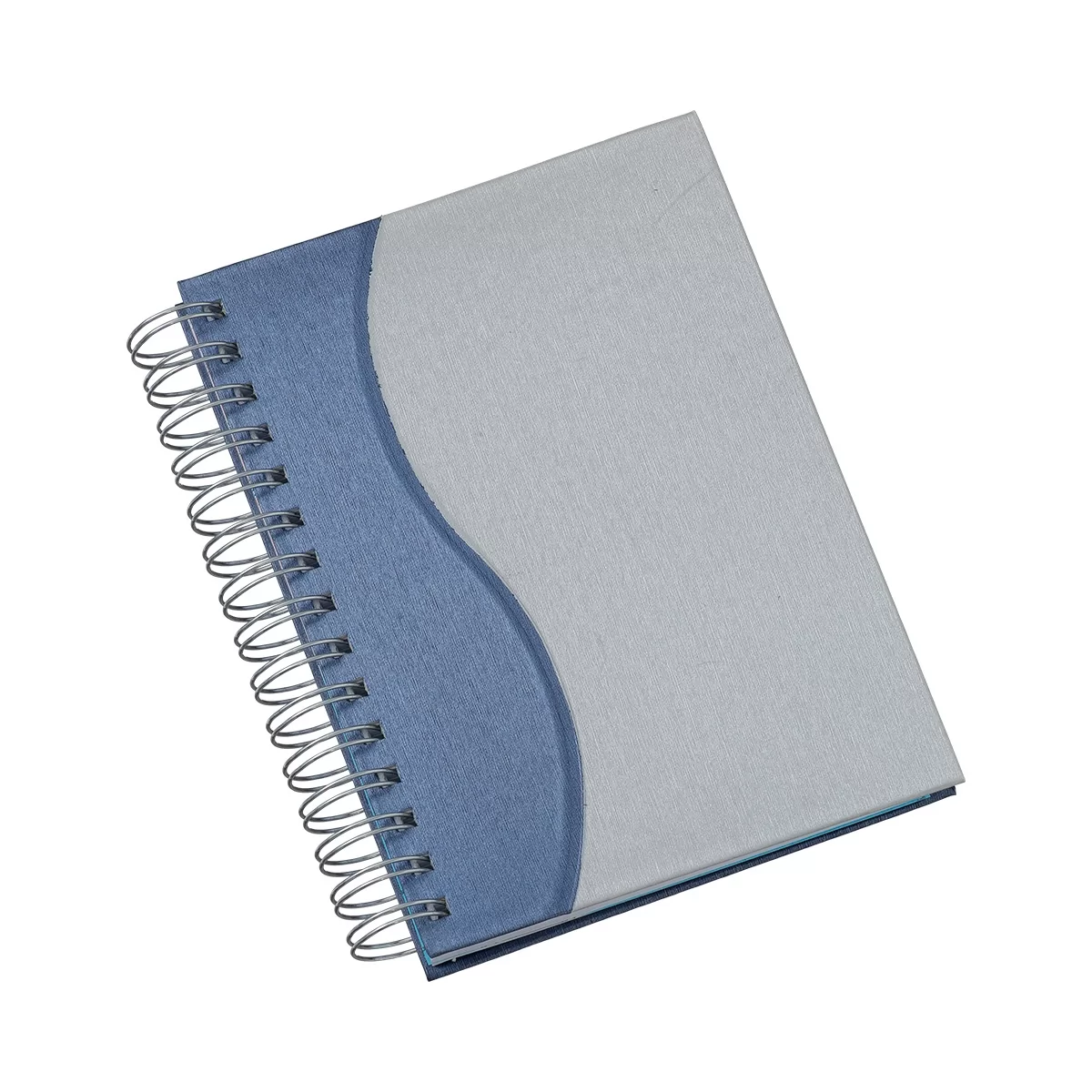 Agenda Wire-o Metalizada S Azul