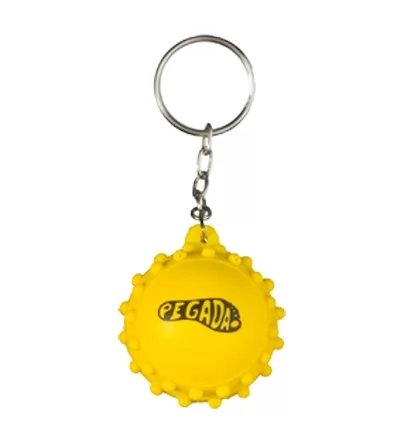 Chaveiro Bolinha Vinil Cravinho