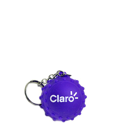 Chaveiro Bolinha Vinil Cravinho