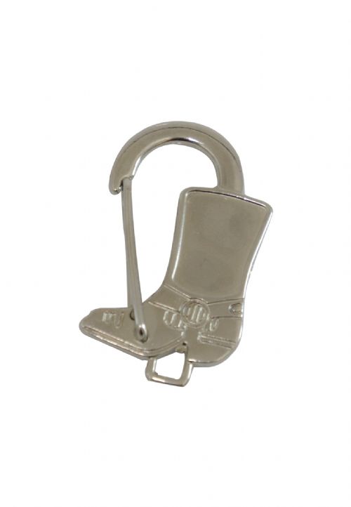 Chaveiro de metal bota country