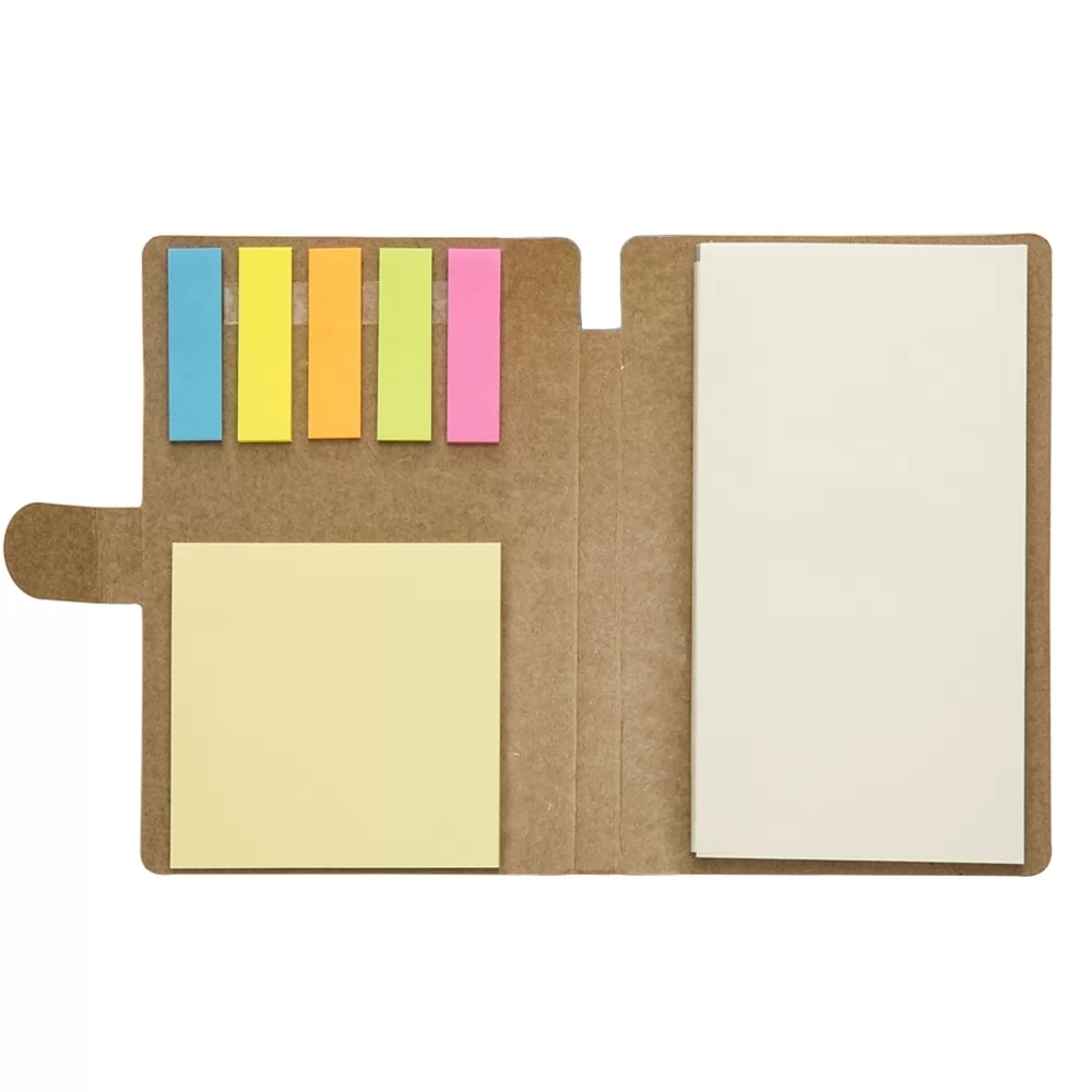 Bloco de Anotações com Post-it
