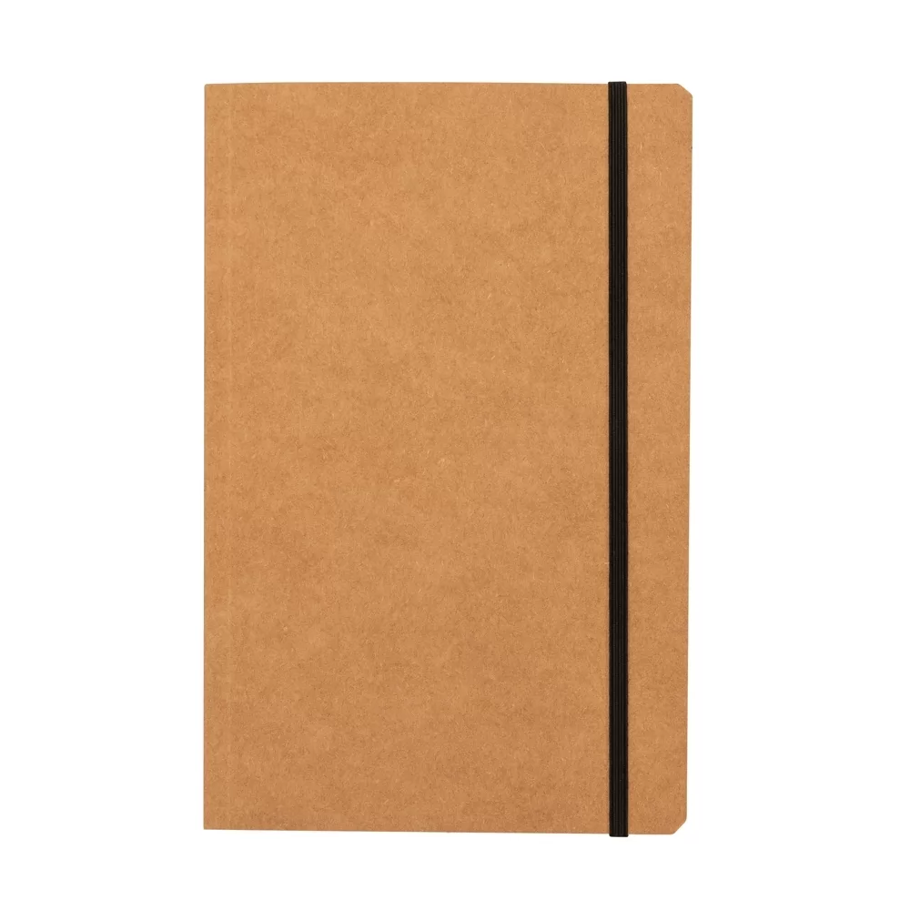 Caderneta tipo Moleskine com páginas Quadriculadas