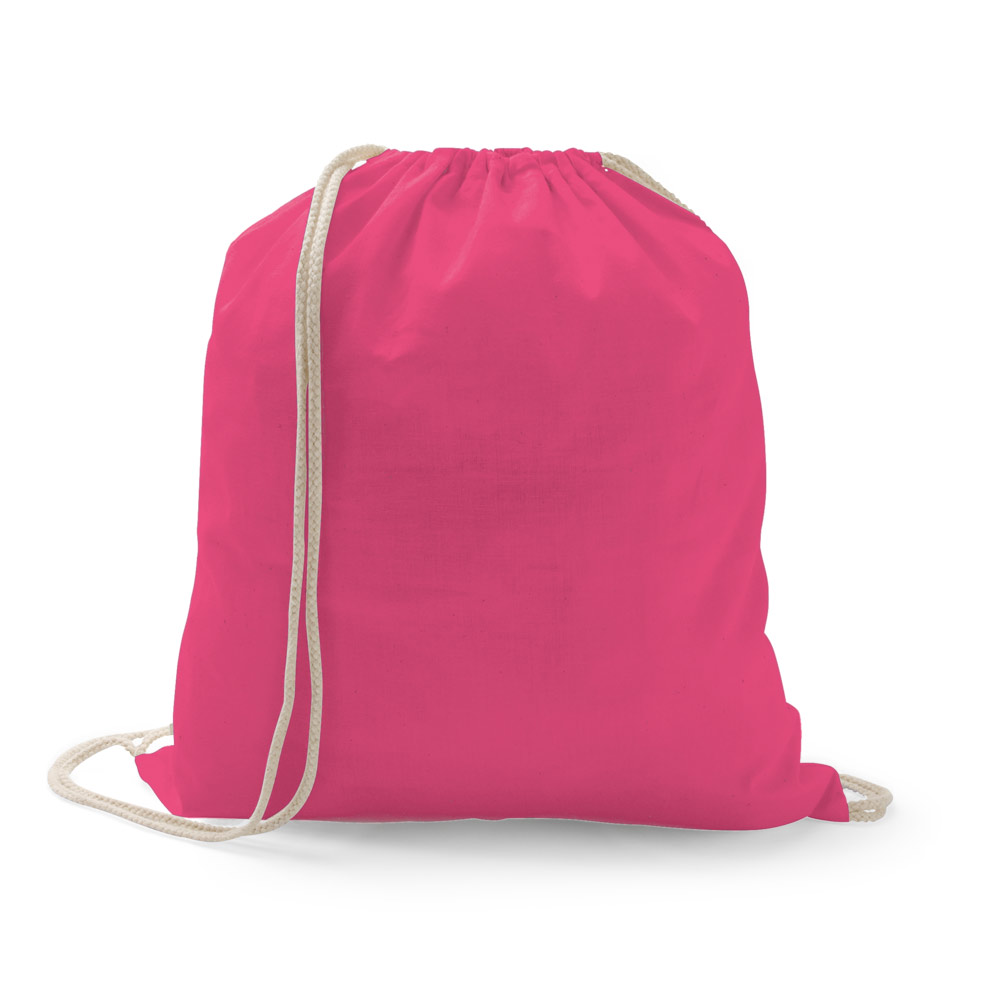 ISTANBUL. Sacola tipo mochila em algodão reciclado e poliéster reciclado (140 g/m²)