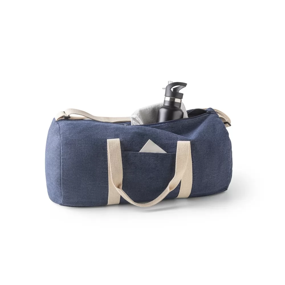 DENIM BAG. Sacola de desporto em denim (300 g/m²)