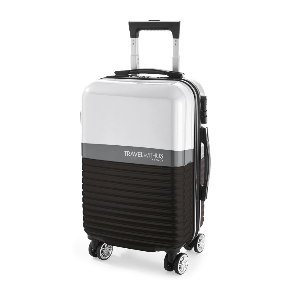 Mala de viagem executivo em ABS e PC com interior forrado