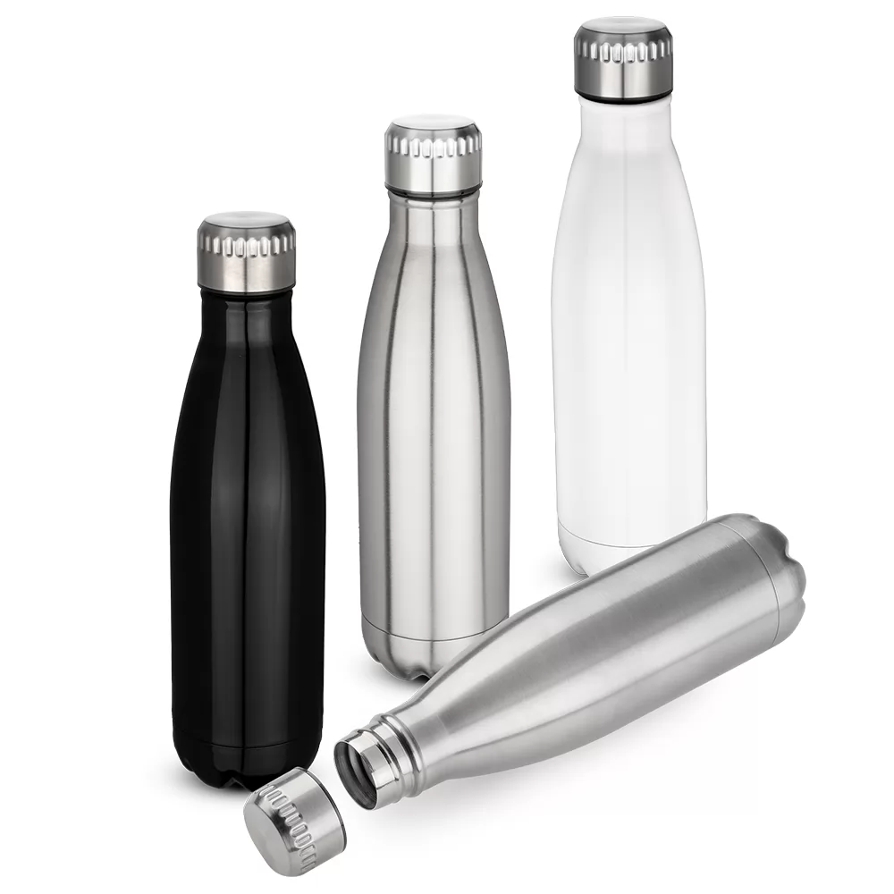 Garrafa em aço inox 304 com capacidade de até 700 ml