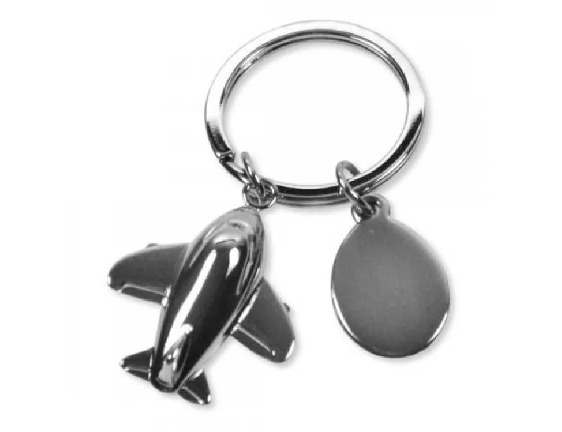 Chaveiro Metal Avião 12085