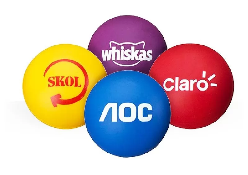 Bolinha lisa anti stress personalizada