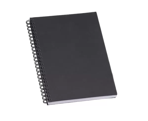 Caderno de Negocios Pequeno Preto